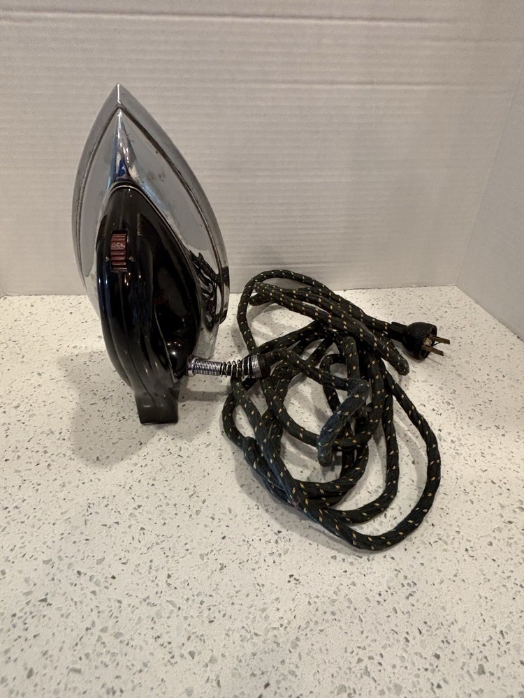 Sunbeam Ironmaster A-4 Iron Vintage Untested