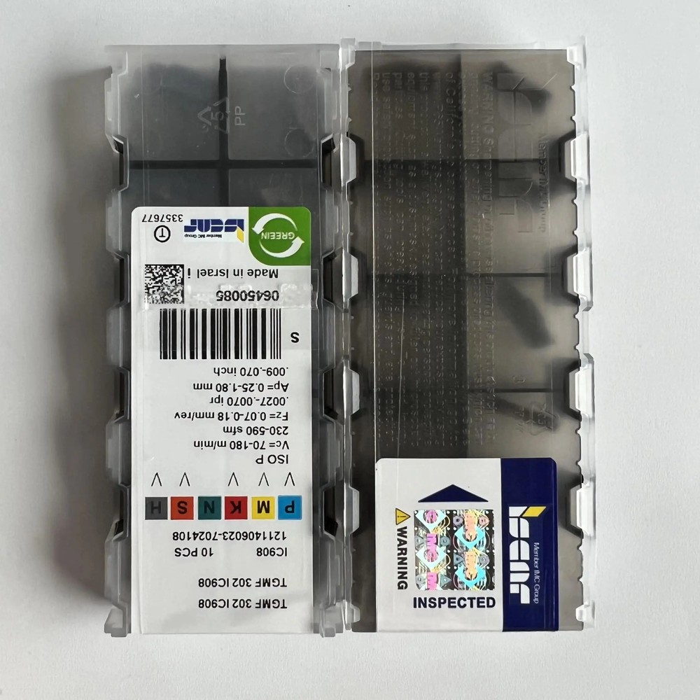 ISCAR / TGMF302 IC908 / 10 Pcs
