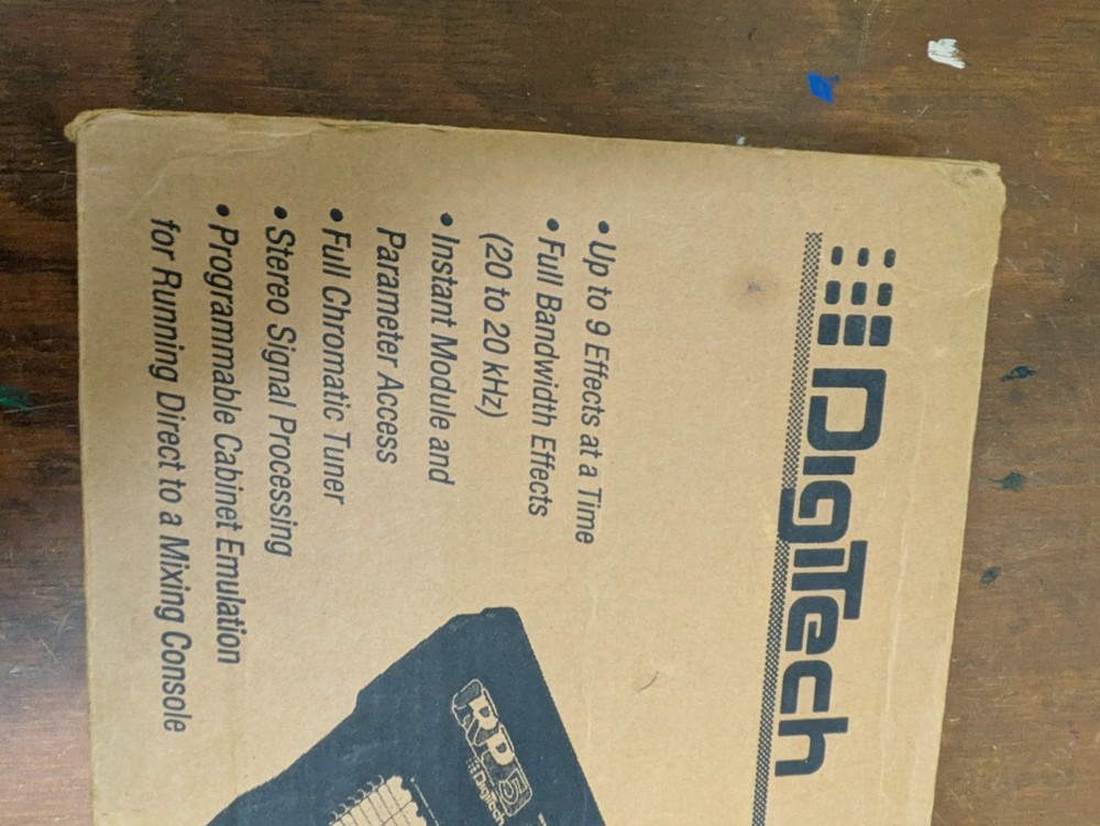 DigiTech RP5 Guitar Effects Processor W/ Power Supply 1995