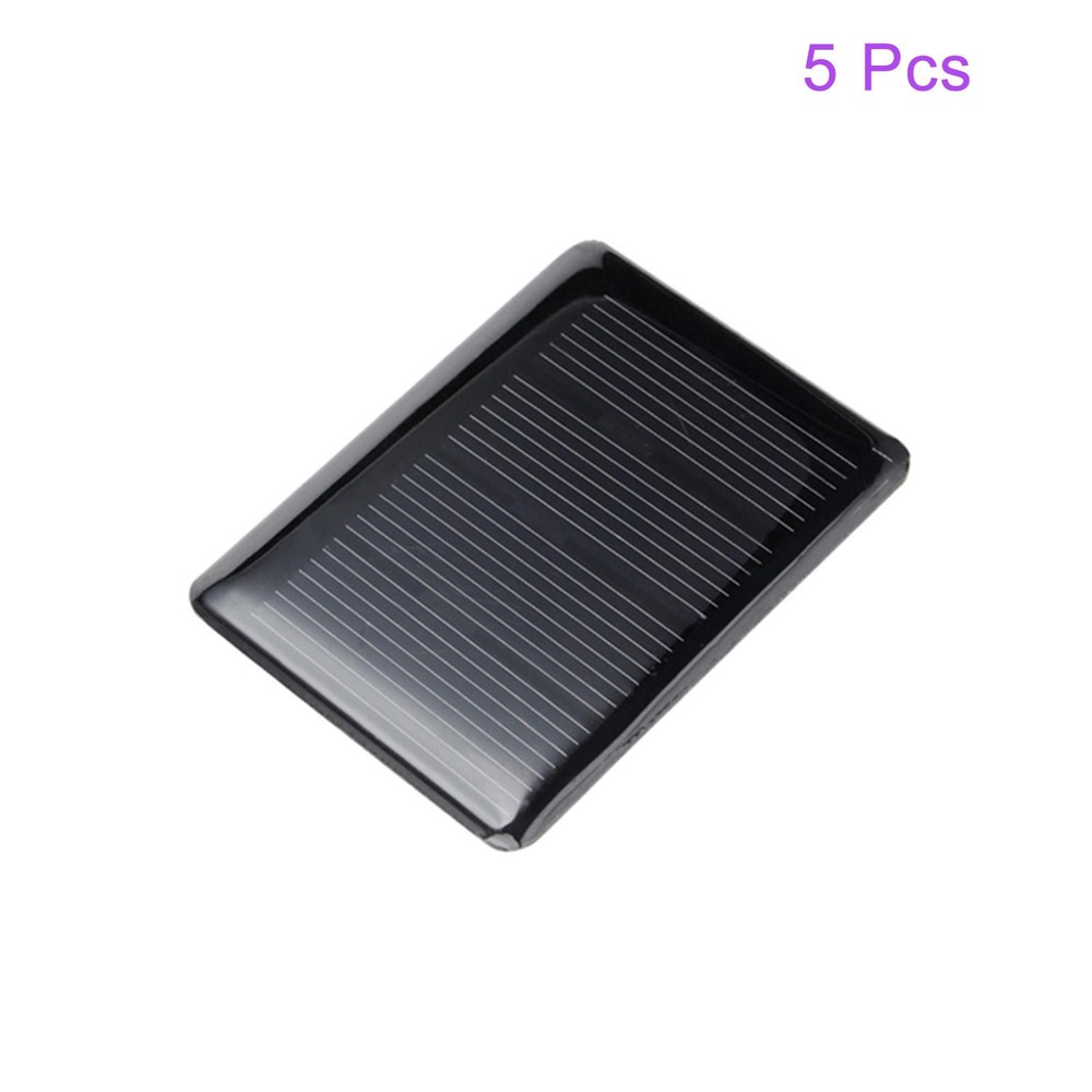 5 Pack 2V 120mA 60mm x 45mm Mini Solar Panel Cell