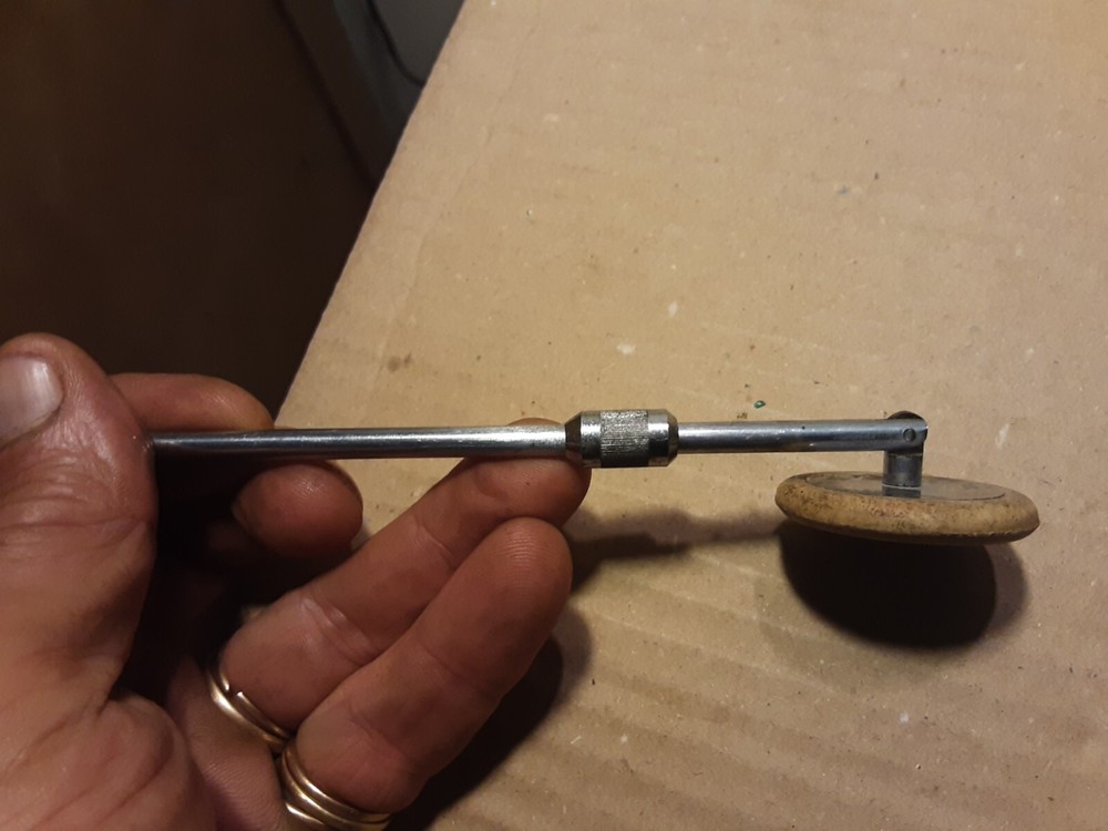 OLD REFLEX HAMMER TILTING HEAD LENGTH 16 CM
