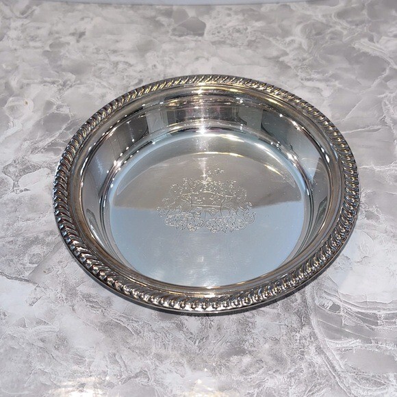 Webster Wilcox international silver co 76 monogram bowl