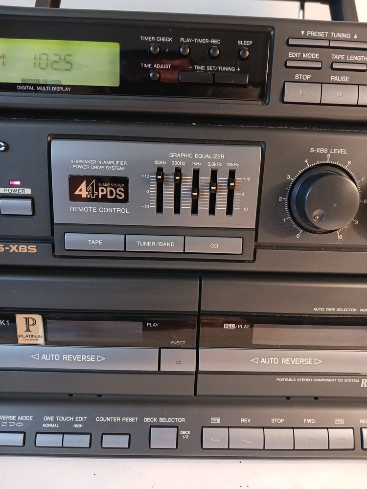 Vtg Panasonic Boombox RX-DT680 Digital Stereo Component CD System See Descrip