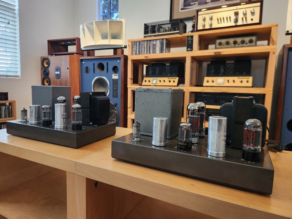 EICO HF-60 Monoblock Amplifiers