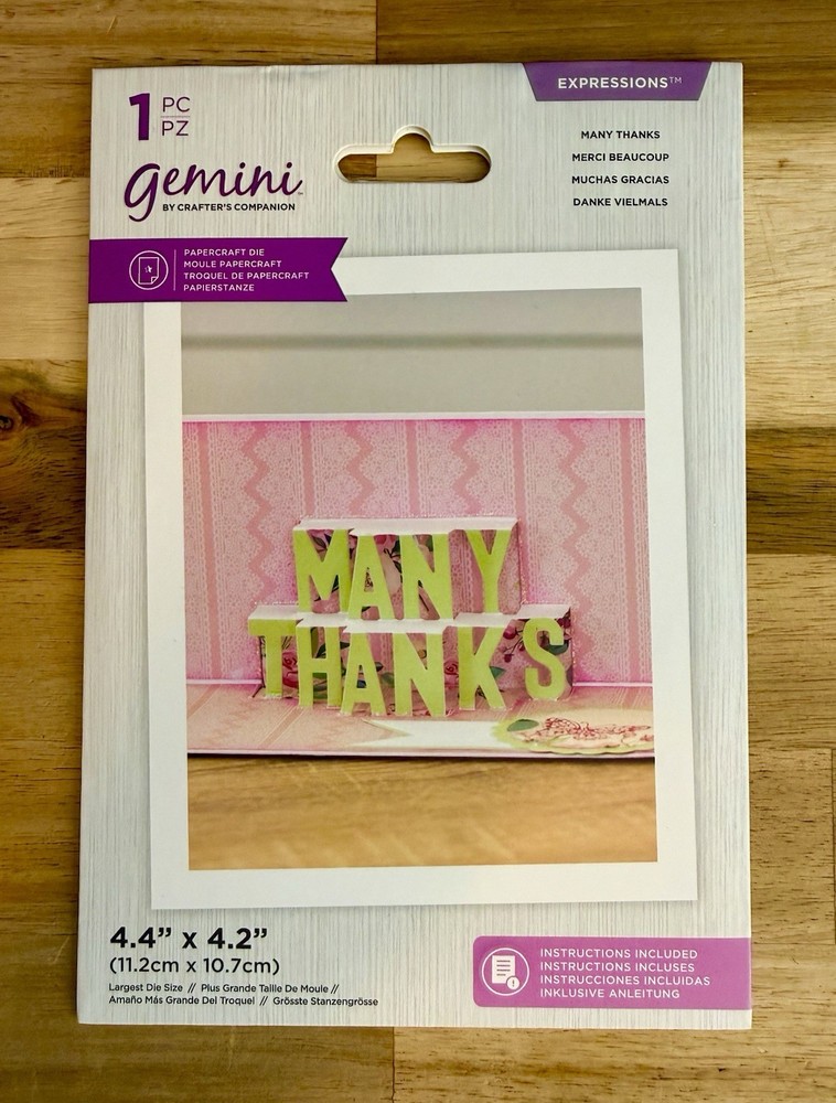 Crafter’s Companion Stamp & Die Bundle
