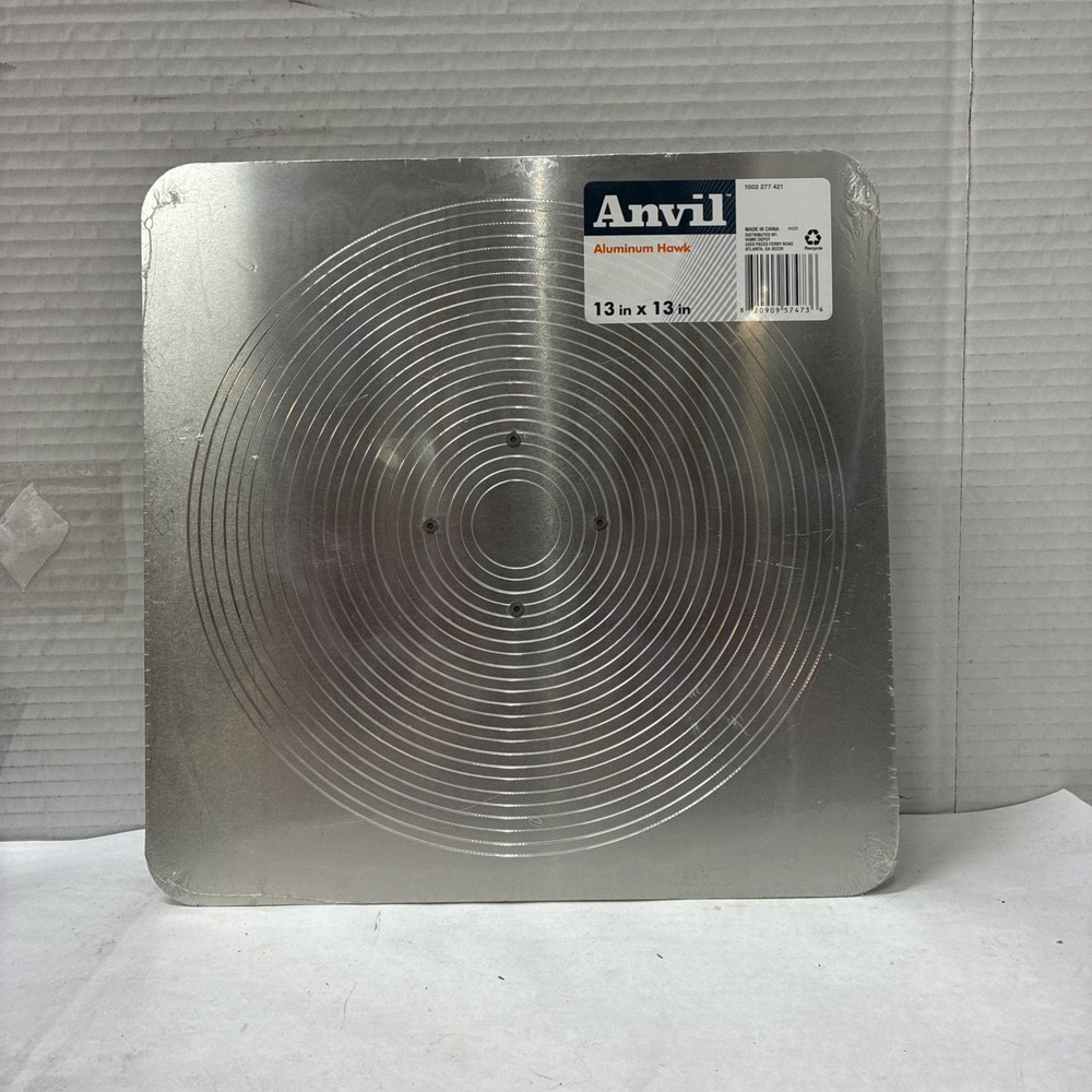 ANVIL 13” Aluminum Drywall Hawk, 13”x13”