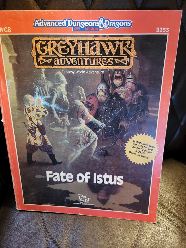Fate Of Istus, 2nd Ed. D&D. Played Copy