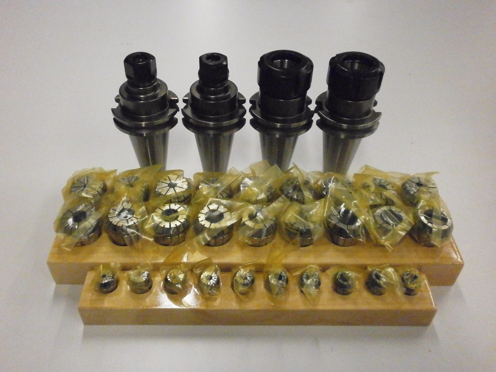 SIMIS by Techniks CAT40 ER32 & ER16 Precision Collet Chuck Package Collet Sets