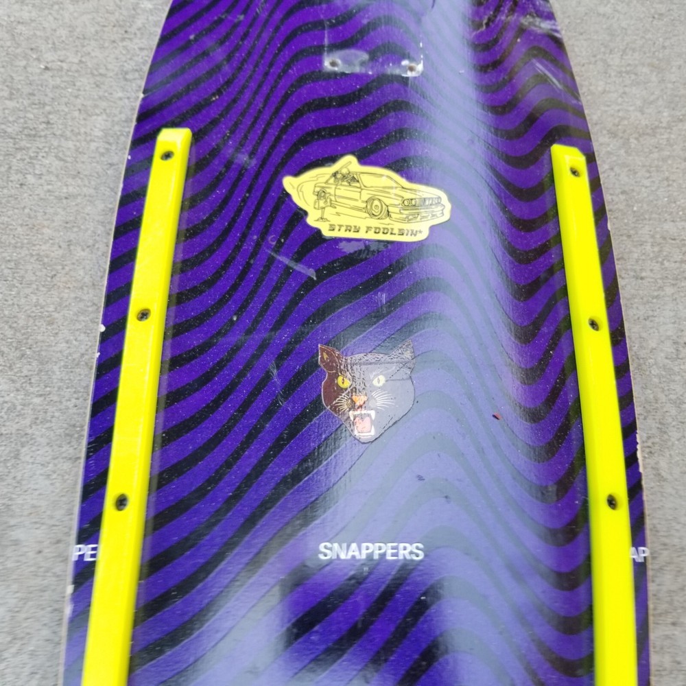32.5" WAVE SNAPPERS SURFSKATE Deck Only Basque Spain