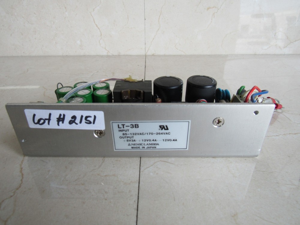 Lambda Power Supply LT-3B Lot # 2151 Listed by Greg