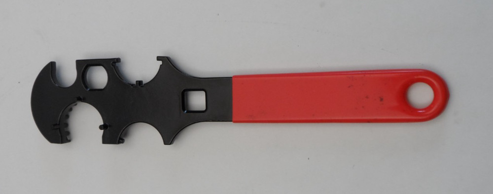 Multifunction Wrench Combo Spanner for Removal and Installation Tools Red/Black