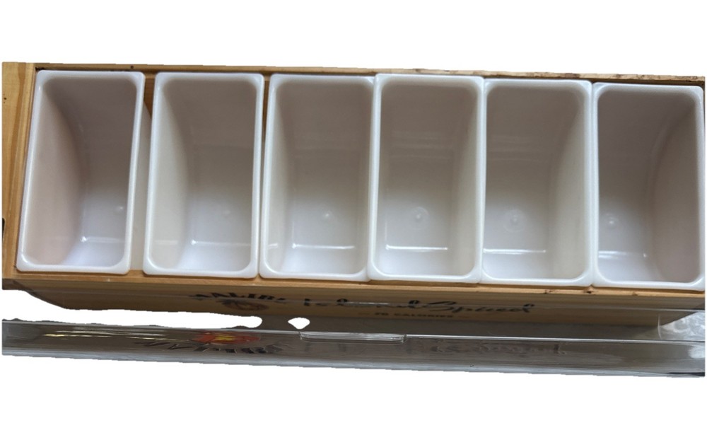 Malibu Island Spice condiment server