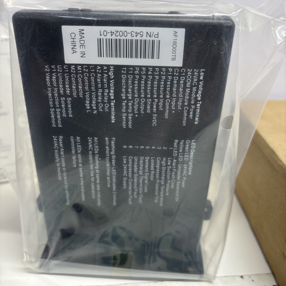 COPELAND 543-0024-01 DIGITAL COMPRESSOR CONTROLLER