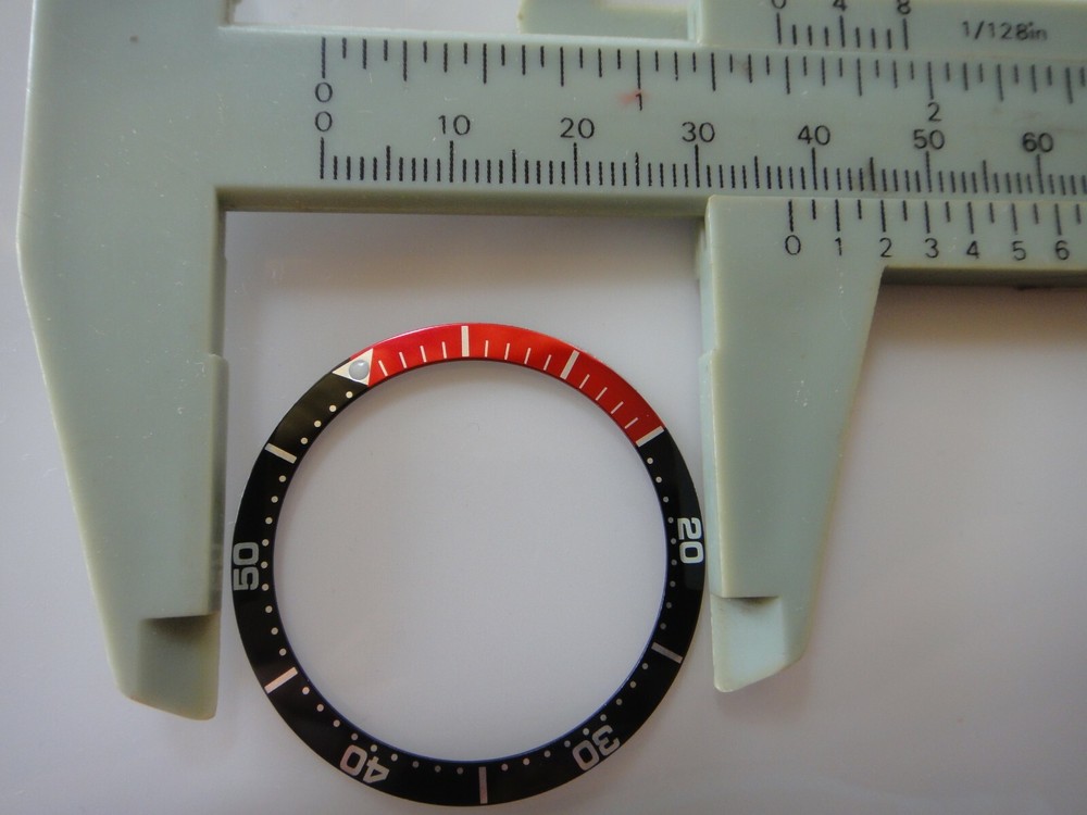 New ORIS Top Bezel Insert Ring Titanium CHRONOGRAPH Diver 7542 Ø 44mm