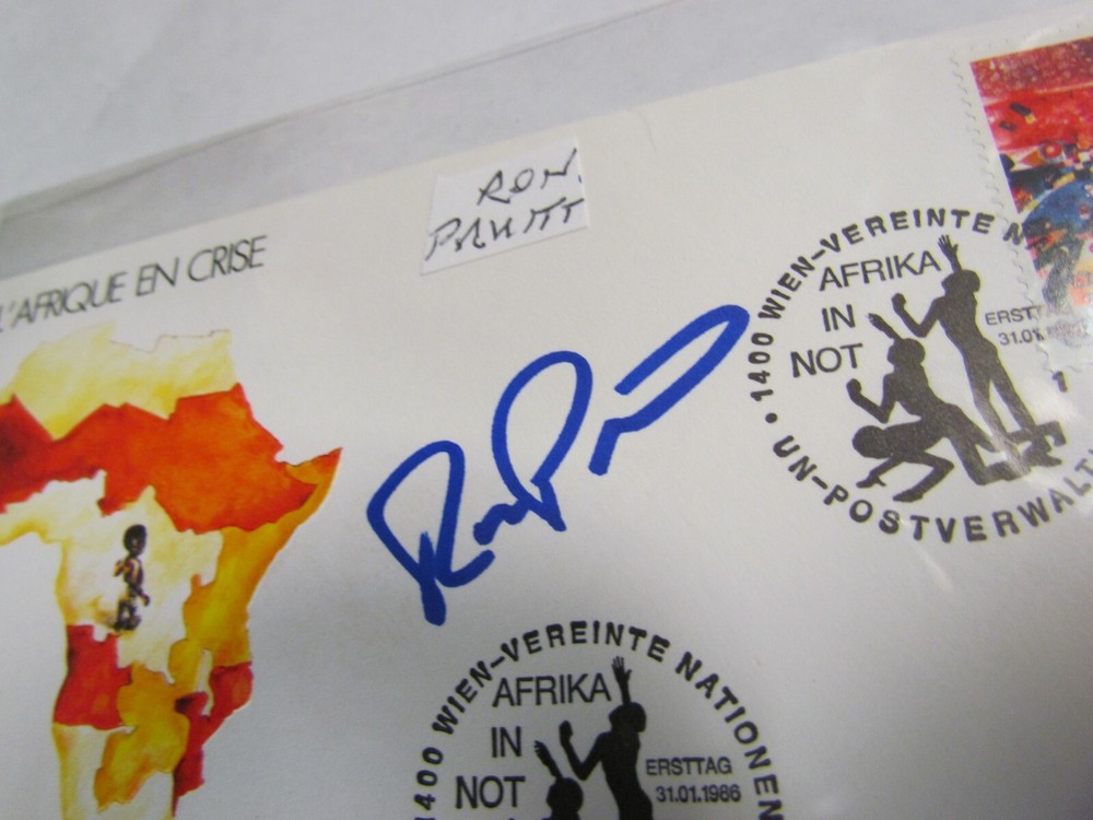 Ron Pruitt Signed Autographed First Day Cover Envelope