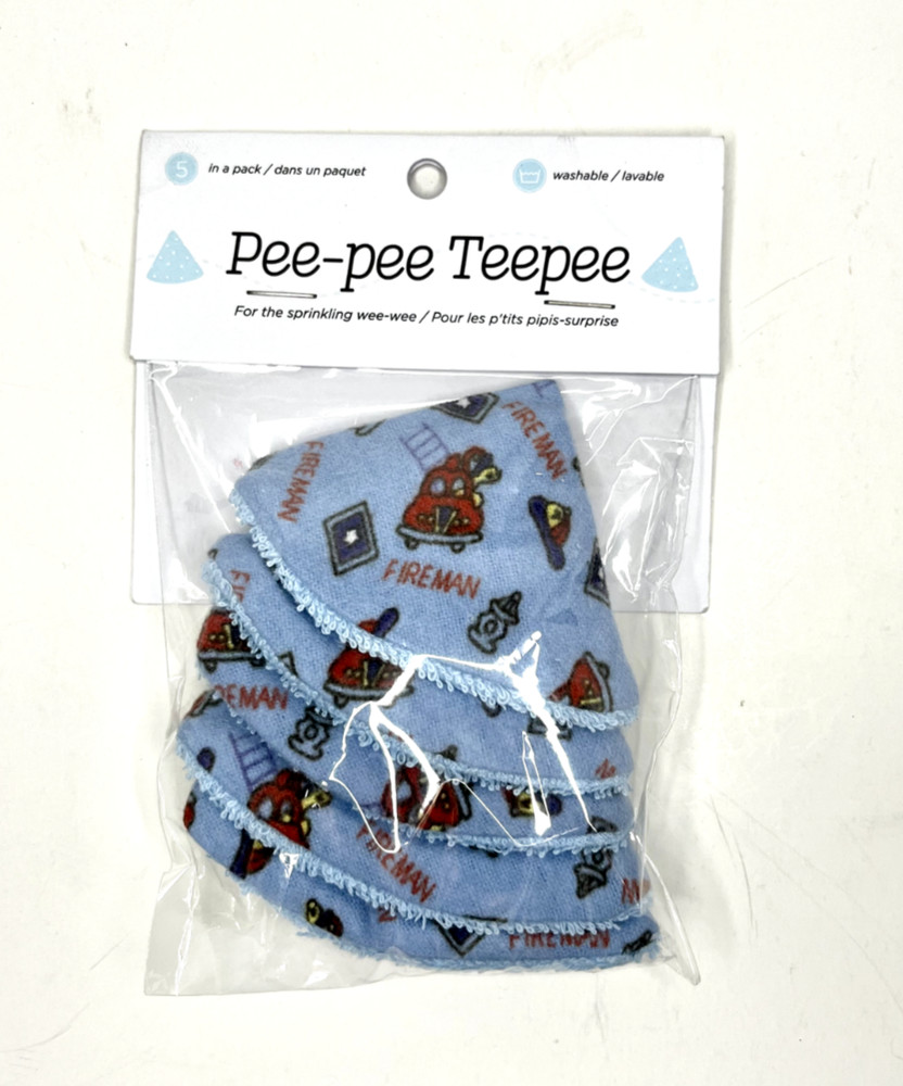 Beba Bean Pee-pee Teepee, Fire Dog, Fireman, blue, new, PT3052
