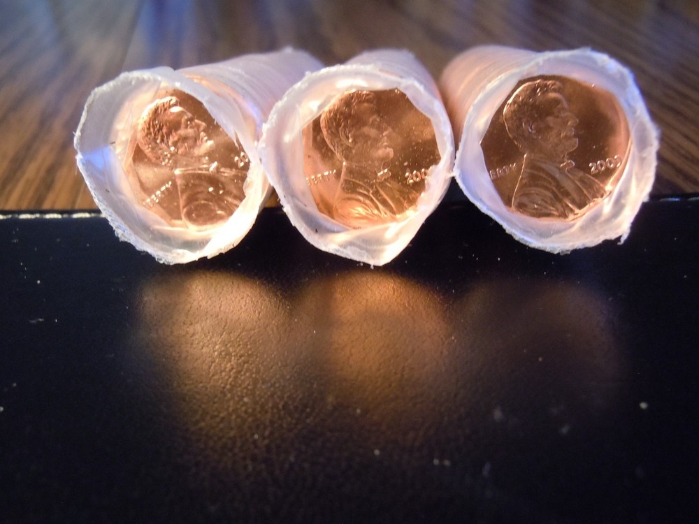 3 -2009-P Lincoln Cent Rolls "FORMATIVE YEARS" Uncirculated Original Rolls