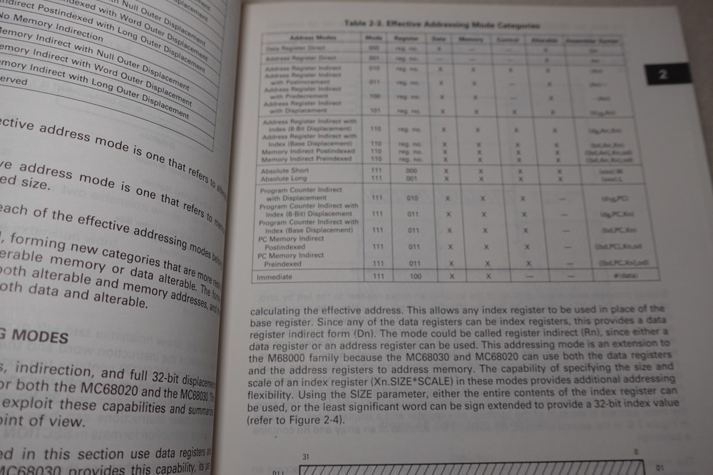 Motorola MC68030 Enhanced 32-Bit Microprocessor User's Manual 2nd Edition