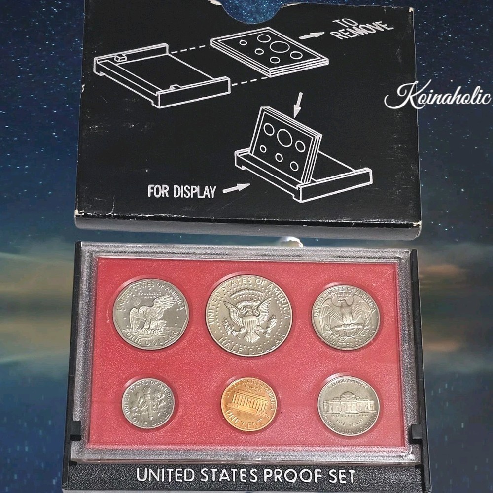 1980 S Proof Set Government Packaging Box Pulled From Storage Ready To Ship 🚢