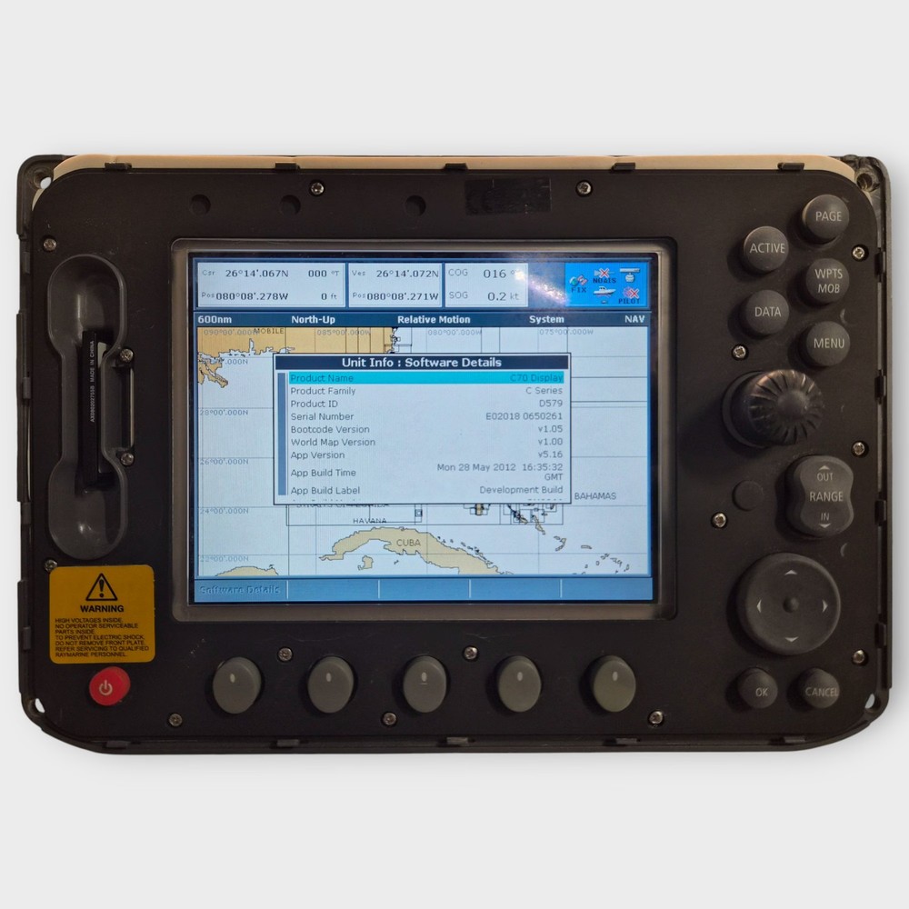 Raymarine C70 Classic Multifunction Display -E02018- *CORE ONLY* Fully Tested