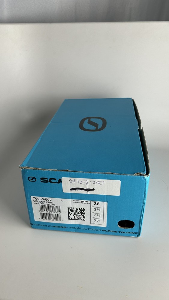 SCARPA Veloce Light Gray/Maldive - EU 36
