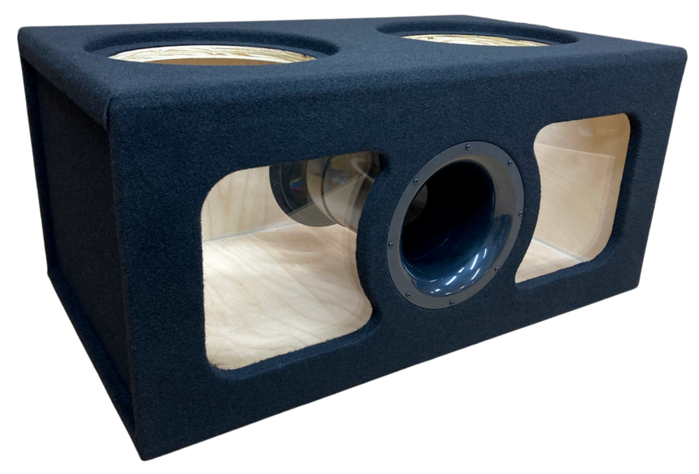 Custom Ported Sub Box Enclosure for 2 12" Image Dynamics IDMAX IDMAX12V4 Subs