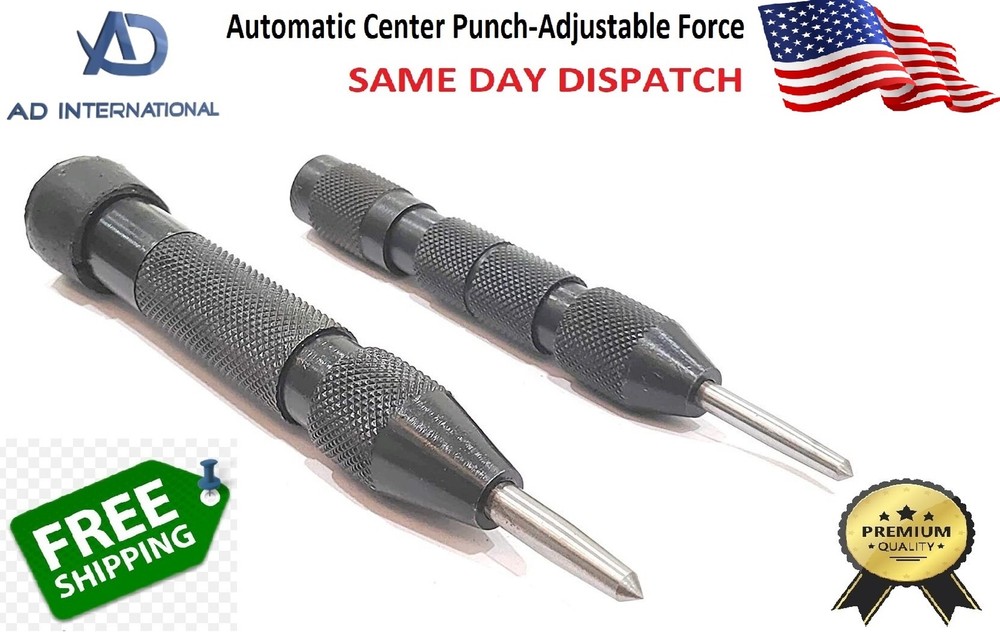 Quality Automatic Center Punch-Adjustable Force - USA FULFILLED