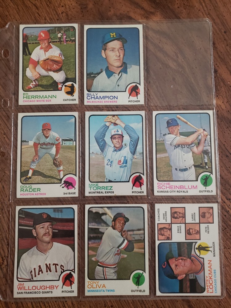 1973 TOPPS BASEBALL YOU PICK #2 - #200 ****FREESHIPPING****