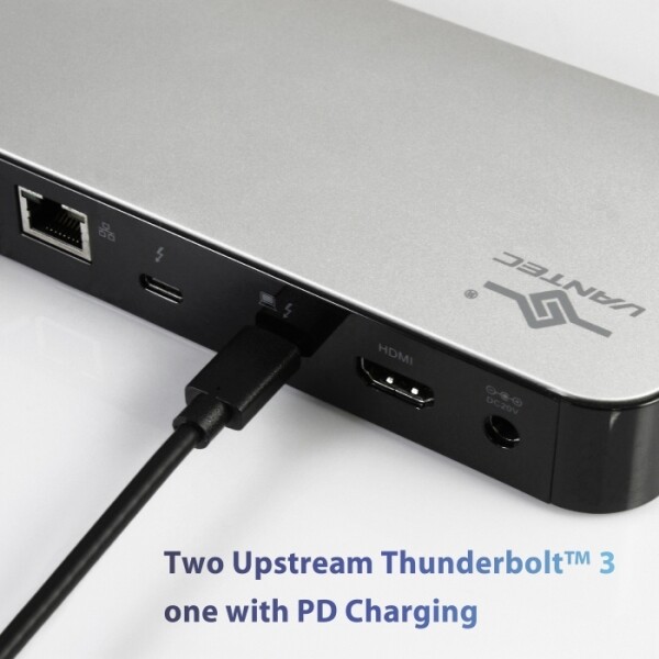 Vantec Thunderbolt 3 Multi-Function Docking Station with PD 60W