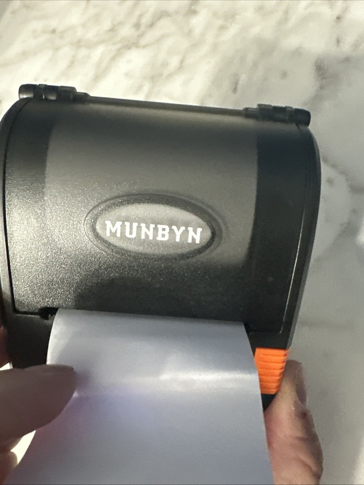 MUNBYN Bluetooth Receipt Printer, 58mm Mini POS Receipt Printer, Android 2