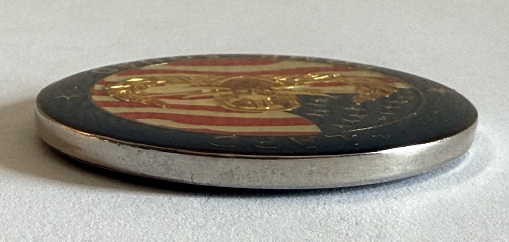 LAPD Bomb Squad Challenge Coin Enamel Coated Both Sides