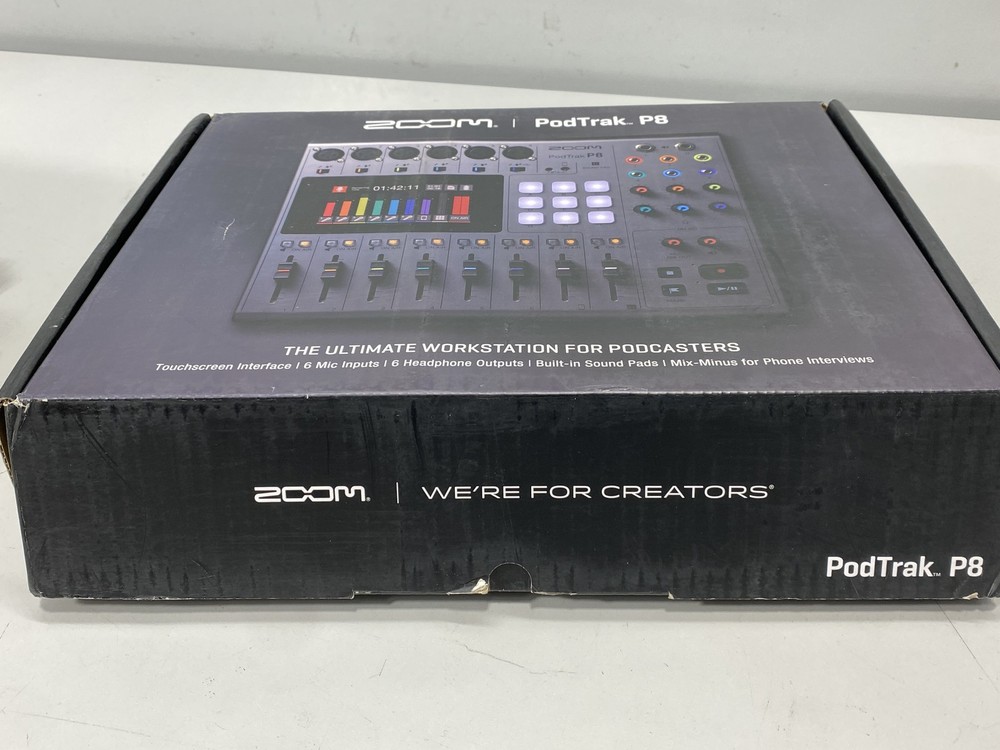 Zoom PodTrak P8 Podcast Recorder