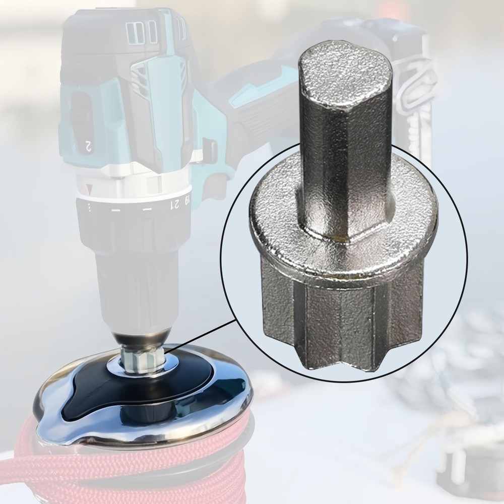7431 Sailboat Winch Bit Adaptor, Convert to Powered Winch