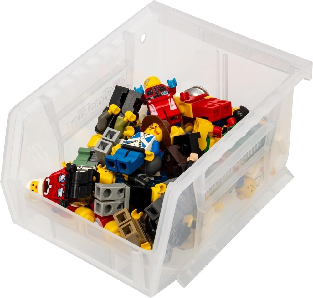 30210 AkroBins Plastic Storage Bins, Space-Saving Stackable Bins for Garage, ...