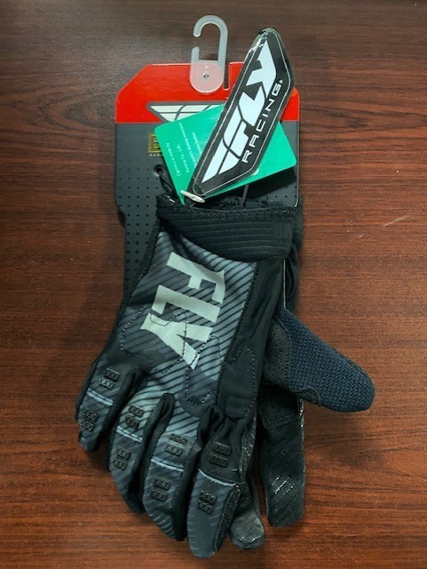 EVOLUTION GLOVES BLACK/GREY SZ 09  373-11009