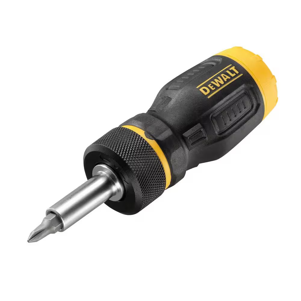 Multi-Bit Ratcheting Stubby Screwdriver Set (7-Piece)