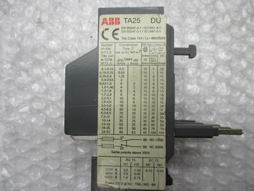 ABB TA2 DU RELAY NSNP