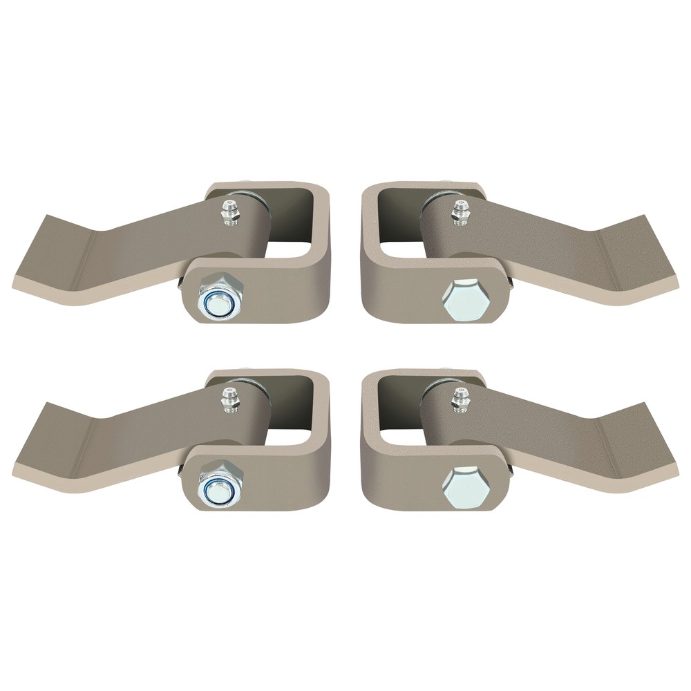 4 Short Leaf Door Hinge Greaseable Cargo Dump Trailer Truck Strap Style Gate