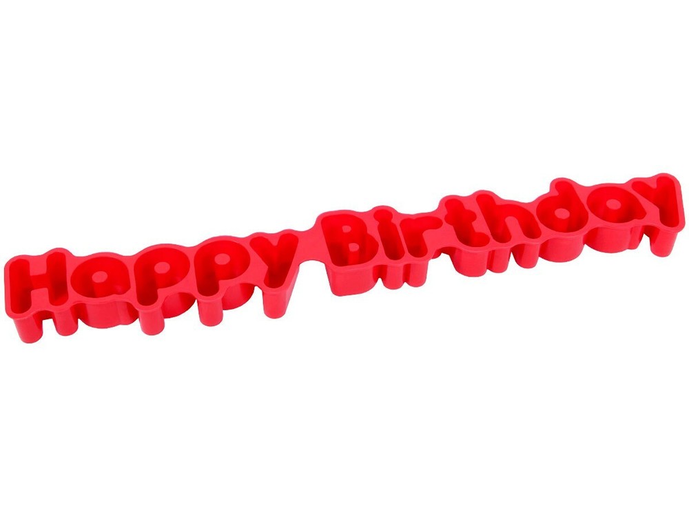 Happy Birthday Ice Cube Tray - 13 Cubes - Drinks Bar