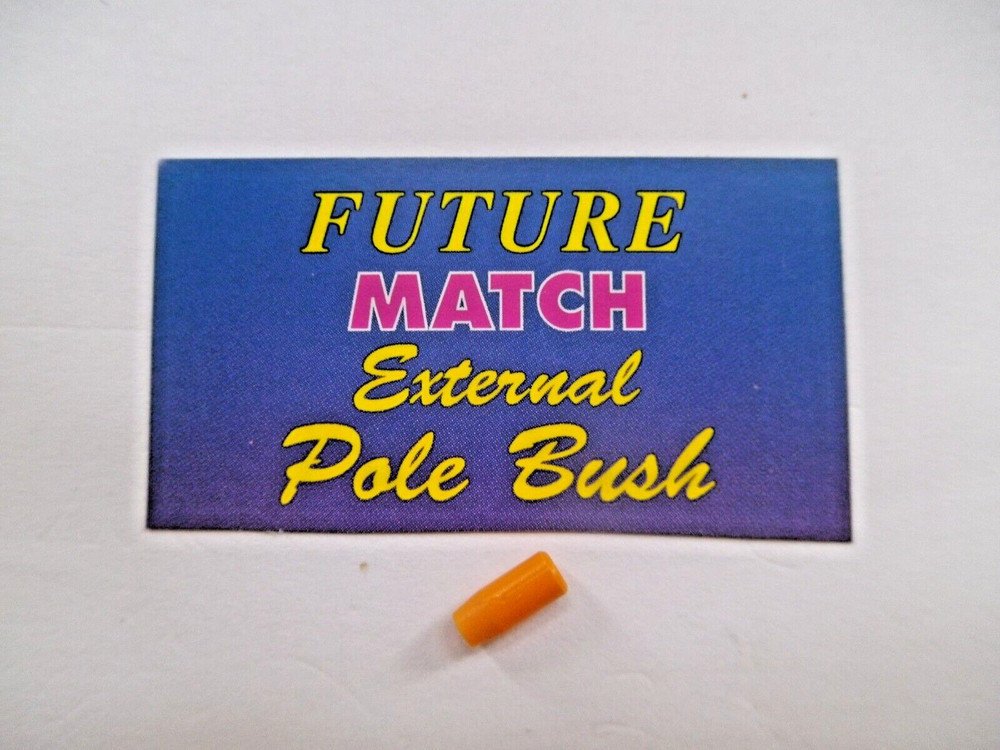 FUTURE MATCH EXTERNAL POLE BUSH PTFE 2.3mm ELASTIC SIZE 4-6 ORANGE