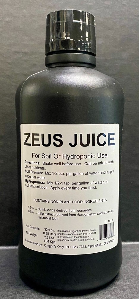 Nectar For The Gods Zeuse Juice Quart. New
