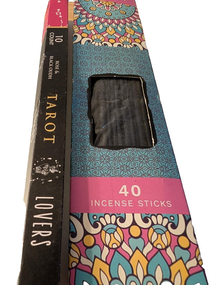 40 Pack Incense Sticks W/ New Incense Burner