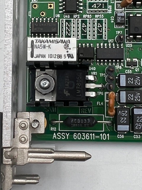 DELTA TAU Data Systems cPCI ACC-24C2A 4-Axis Interface Analog Card Used