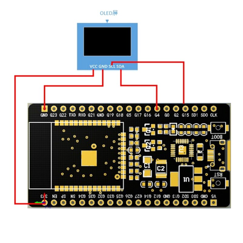 ESP32F Module Development Board CH340 Driver WiFi Bluetooth Development Bo4203-