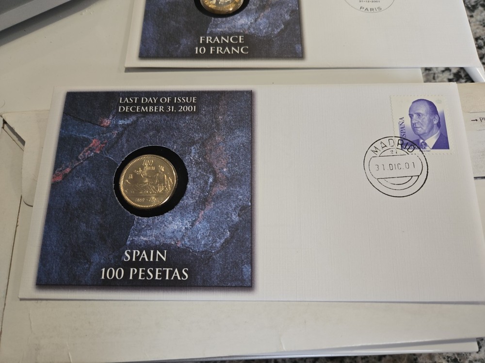 Last Day Issue Spain 100 Pesetas