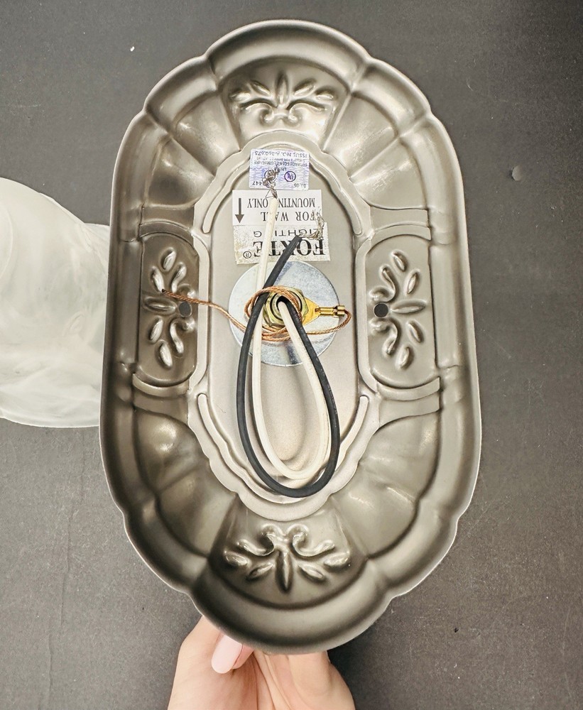 Forte Silver Sconce Light