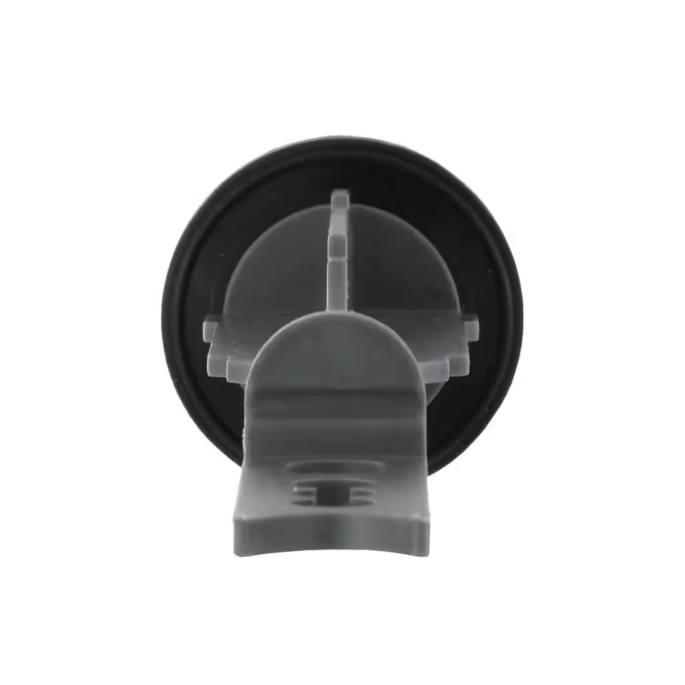 5 In. Plastic Bathroom Pop-Up Stopper, Matte Black