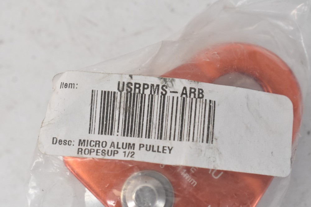 USR Swing Side Micro Pulley Orange USR-PMS-AU Aluminum Sheave Replacement