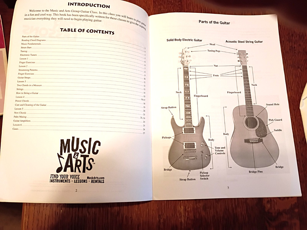 GROUP GUITAR LESSONS, MUSIC ARTS, MEL BAY
