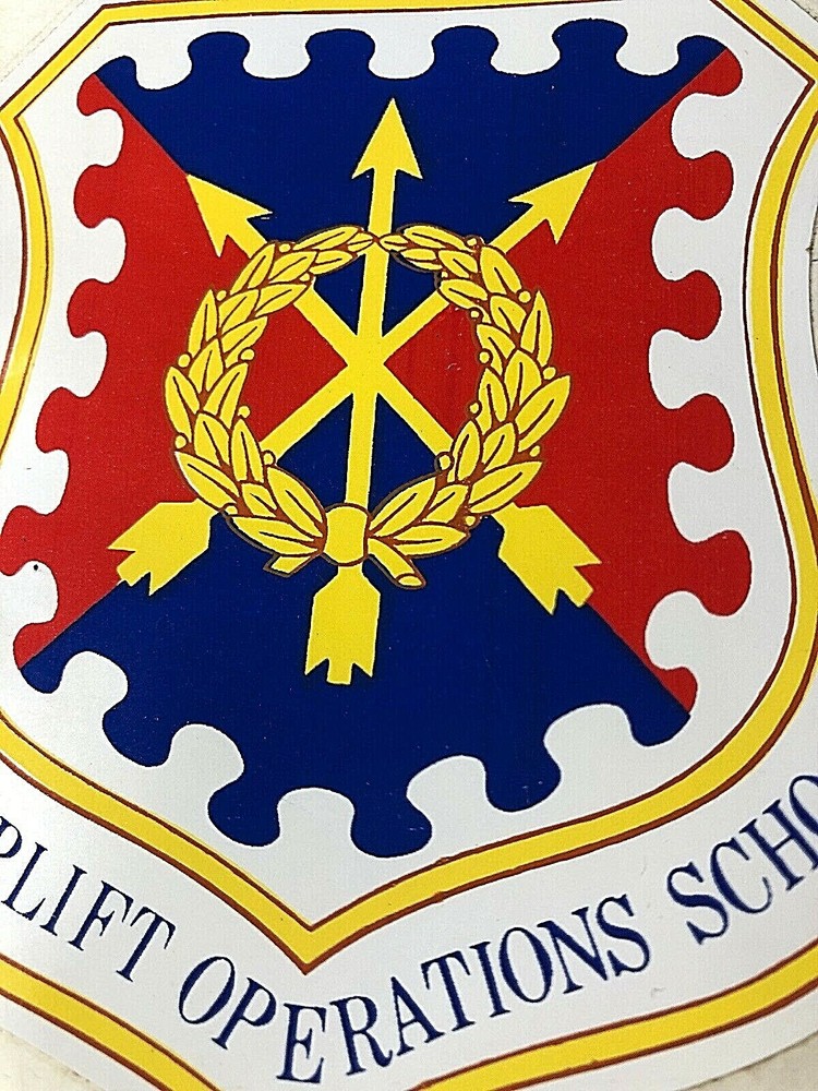 NEW US Air Force Mac Airlift Operations School  Sticker